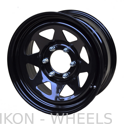 17x8 6*139,7 ET16 D110 MG88 Black